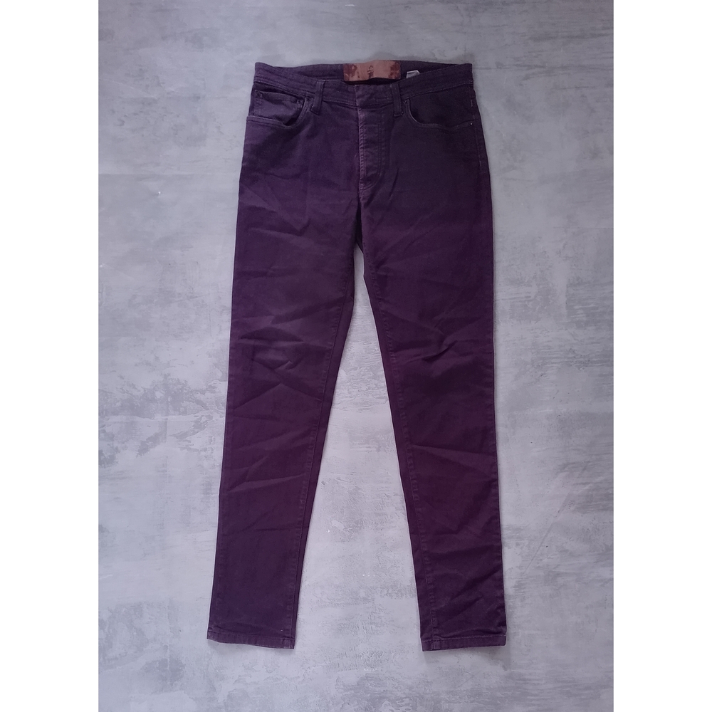 DOLCE & GABBANA STRETCH MADE IN ITALY PURPLE DENIM JEANS